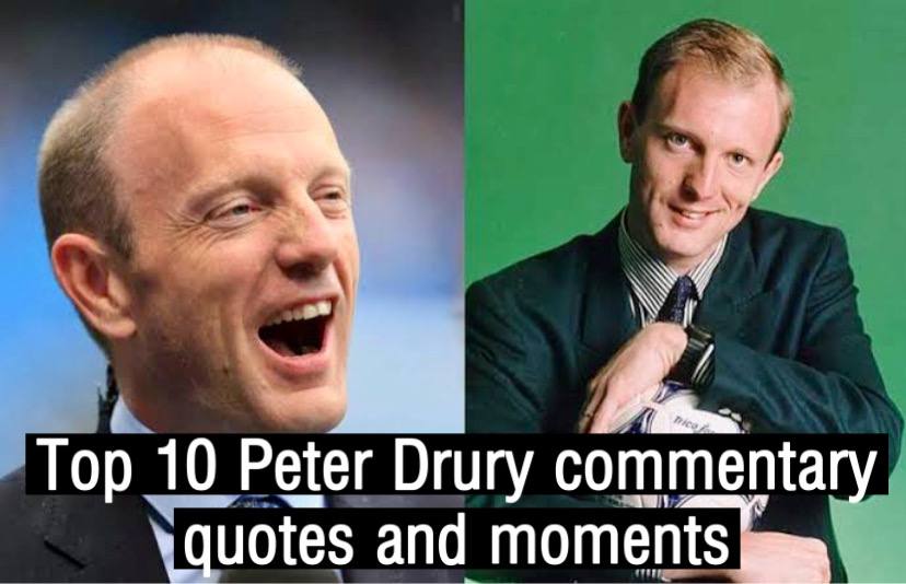 Top 10 Peter Drury commentary quotes and moments